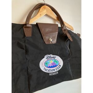 Disney Vacation Club Embroidered Nylon Packable Tote NEW
